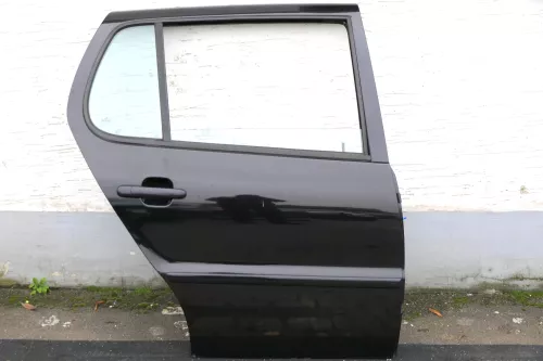 VW Polo 6N 6N2 Tür hinten rechts schwarz LC9Z 4-Türer lackierte Leiste