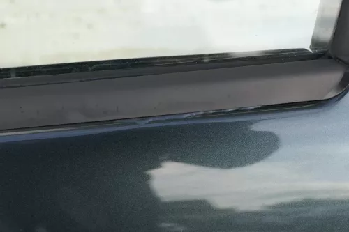Skoda Fabia 6Y Limousine Stufenheck Tür hinten links grün 9572 (118270)