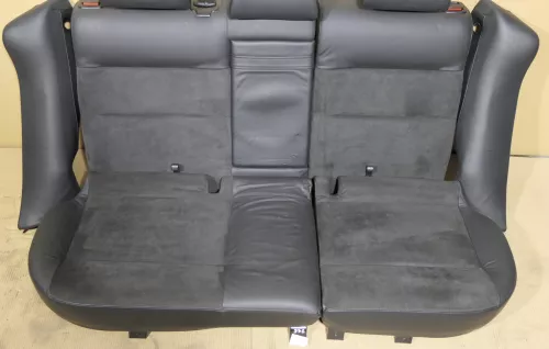 VW Passat 3BG Kombi Sitz Rückbank Rücksitzbank Sitzfläche Sitze Leder schwarz (118289)