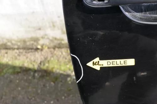 VW Lupo Seat Arosa Tür vorne rechts Beifahrertür schwarz L041 (mech. Fenster) (118486)