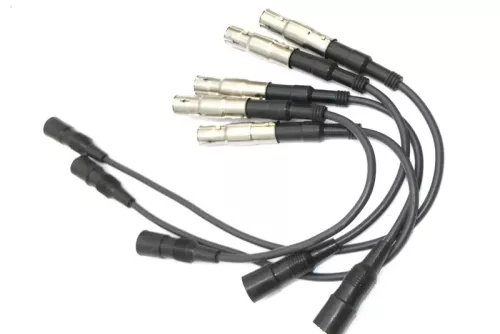 VW Passat 3B A4 B5 Satz Zündkabel rot 2,6 2,8 ABC Motor