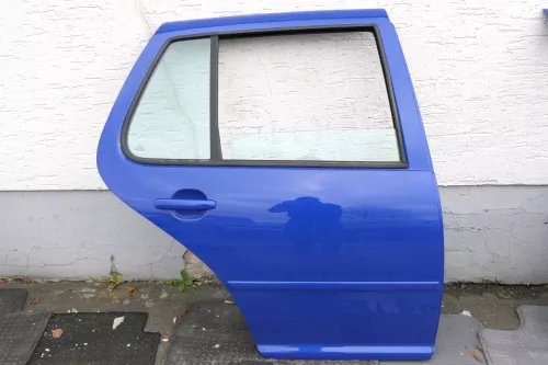 VW Golf 4 Limousine Tür hinten rechts blau LW5Z (KEINkombi)