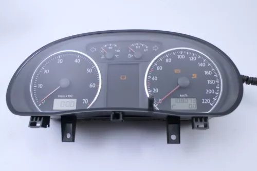 VW Polo 9N Tacho Tachometer Kombiinstrument 6Q0920804A 1,2 47kw 40kw 108.000km (119853)
