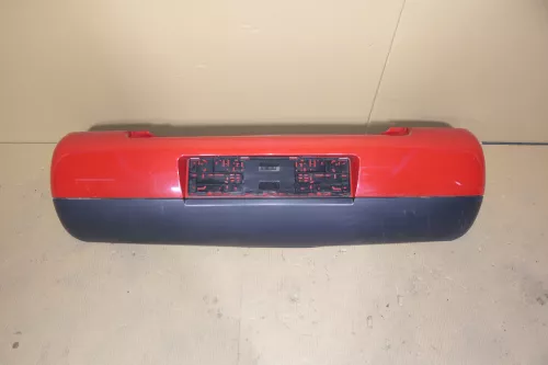 VW Lupo Stoßstange hinten Heckstoßstange Stoßfänger rot LP3G (120194)