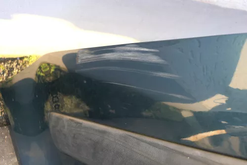 VW Golf 4 Bora Kombi Stoßstange hinten Heckstoßstange Stoßfänger grün LC6X (120353)