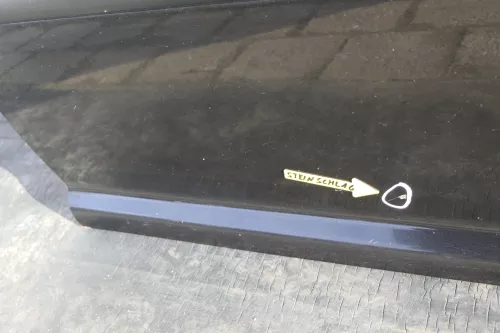 VW Golf 4 Tür vorne links Fahrertür 2/3-Türer schwarz LC9Z metallic xxx (120396)