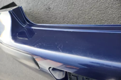 VW Golf 4 Limousine Stoßstange hinten Heckstoßstange Stoßfänger blau LB5N xxxx (120402)