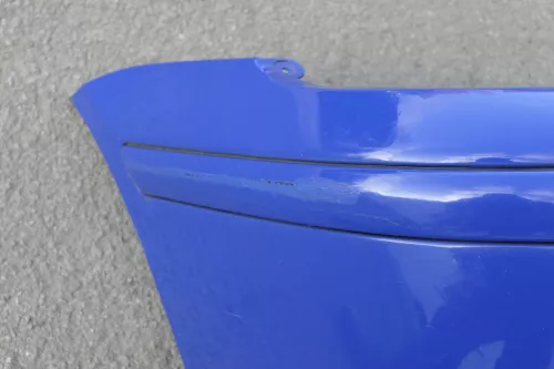 VW Polo 6N2 Stoßstange vorne Frontstoßstange Stoßfänger blau LA5C mit Grill (120643)