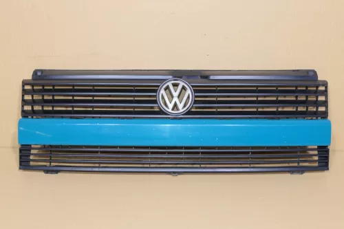 VW T4 kurze Version Grill Kühlergrill VW Zeichen Logo grün türkis blau 701853653 (120709)