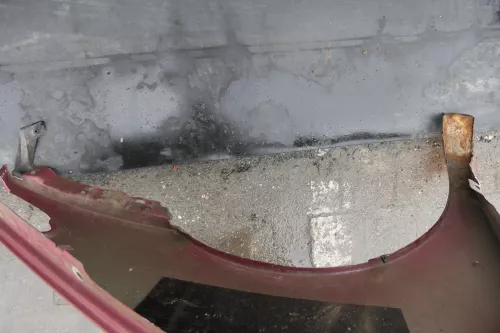 VW Sharan Kotflügel links vorne rot LC3M bis ca. Ende 1999 passend (120757)