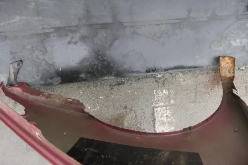 VW Sharan Kotflügel links vorne rot LC3M bis ca. Ende 1999 passend (120757)