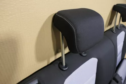 VW Up Mii Sitz Rückbank Rücksitzbank Sitzfläche Sitze mit Kopfstüzen (120770)