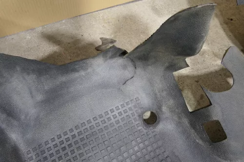 VW T4 Teppich Innenraumteppich Innen Boden Bodenbelag vorne 7D1863711AD  (120777)