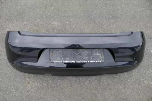 VW Fox 5Z Stoßstange hinten Stoßfänger schwarz L041 Heckstoßstange
