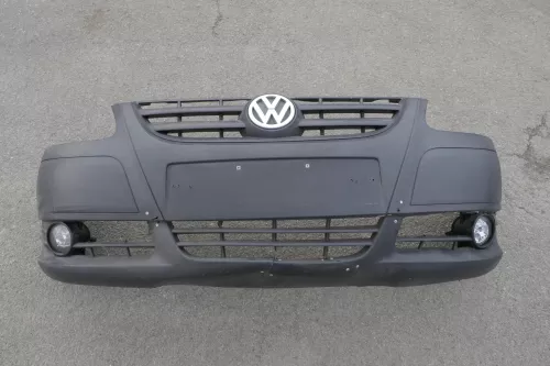 VW Fox 5Z Stoßstange vorne Stoßfänger schwarz - Bilder - Bastler! (120811)