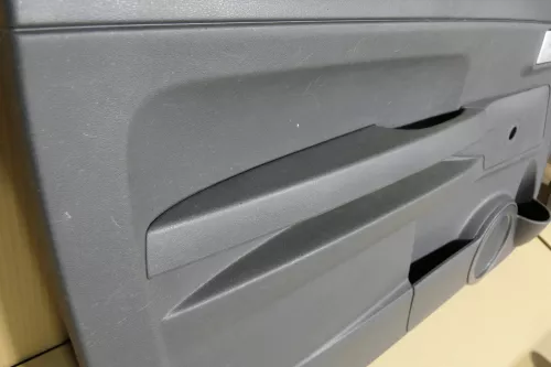 VW Fox 5Z Türverkleidung Verkleidung Tür vorne hinten rechts links schwarz man (120823)