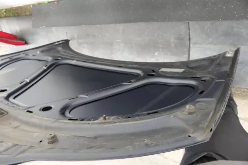 Audi A3 8P Motorhaube Haube Klappe vorn vorne blau LZ5J 4/5-Türer (120870)