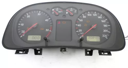 VW Golf 4 Tacho Tachometer Kombiinstrument 208.000km 1J0920802E 1,9 TDI 66kw 81k