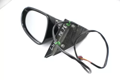 VW Passat 3C elektrischer Spiegel Außenspiegel rechts Glas Blinke schwarz L041 (121180)