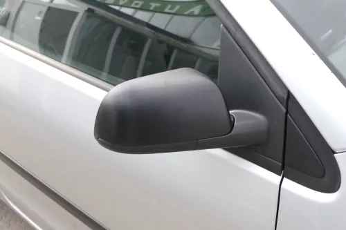 VW Polo 9N 9N3 manueller Spiegel Außenspiegel rechts vorne Schwarz matt  (121233)