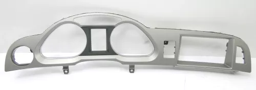 Audi A6 4F Tacho Tachometer Abdeckung Verkleidung silber Blende
