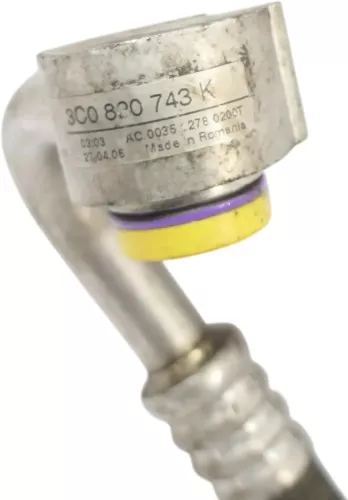 VW Passat 3C Klimaleitung Kältemittelschlauch 3C0820743K /BD Klimaanlage 1,6 FSI (122397)