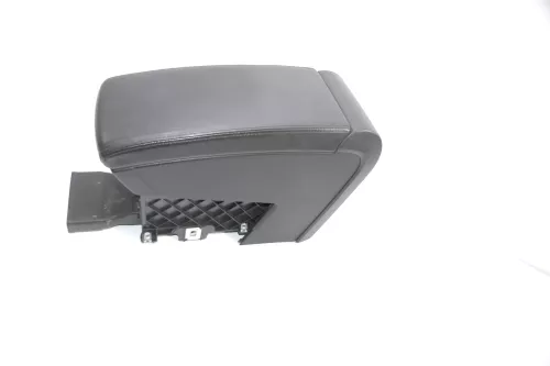 VW Passat 3C Mittelarmlehne Armlehne Fach Deckel Leder schwarz (122457)