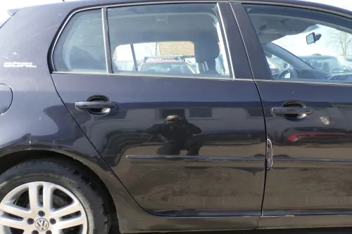 VW Golf 5 V 1K Tür Türrahmen hinten rechts 4/5-Türer schwarz LC9Z metallic