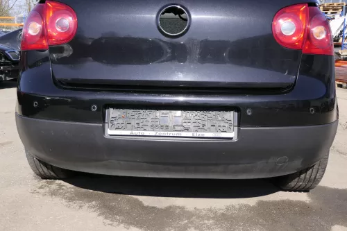 VW Golf 5 1K Limousine Stoßstange hinten Heckstoßstange schwarz LC9Z PDC (122563)