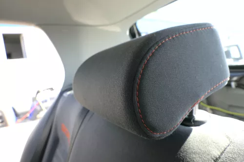 VW Golf 5 V Kopfstütze hinten in der Mitte mittig anthrazit dunkel Goal (122571)