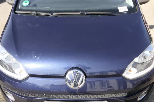 VW Up 4D 1S Motorhaube Klappe vorne blau LH5X