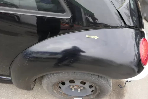 VW New Beetle 9C Kotflügel hinten links schwarz L041 1C0821301F  (122624)