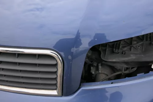 Audi A4 B6 8E Motorhaube Haube Klappe blau LZ5W - mit Grill (122678)