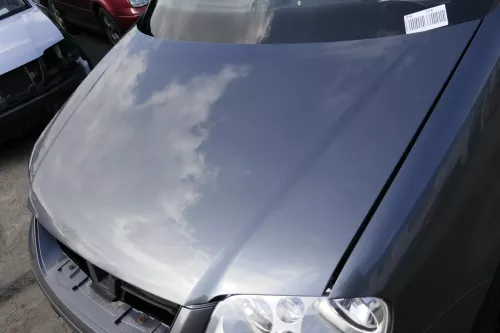 VW Touran 1T Caddy 2K Motorhaube Klappe Frontklappe grau LD7X platinumgrey (122693)
