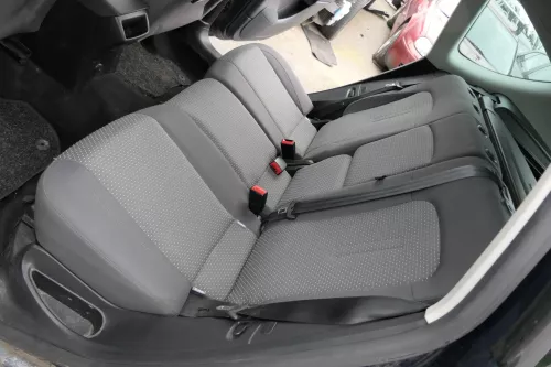 Seat Altea 5P XL Sitz Sitze hinten Rückbank Rücksitzbank 3 Punkt Lehne anthrazit