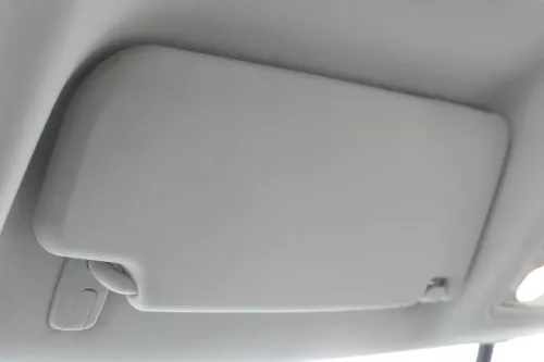 VW Golf 6 5K Sonnenblenden Sonnenblende grau links 1K0857551 N (122984)