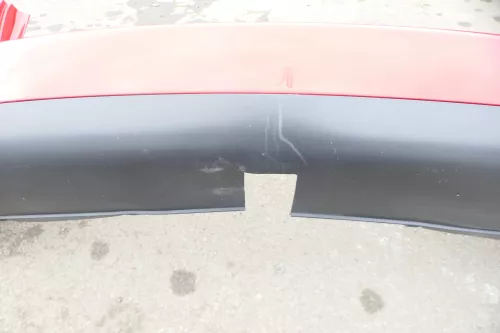 VW Touran 1T Stoßstange hinten Heckstoßstange Stoßfänger rot LY3D Tornadorot (123051)