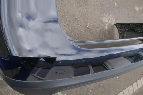 VW Passat 3C Kombi Stoßstange hinten Heckstoßstange Stoßfänger schwarz LC9X ssss (123058)