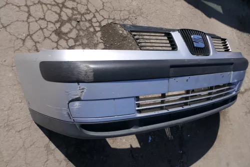 Seat Ibiza 6K Stoßstange Frontstoßstange vorne sibler LS7N Faceliftmodell ab1999 (123074)