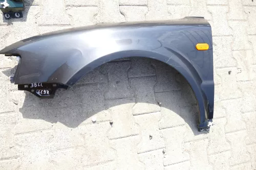 VW Passat 3B Kotflügel vorne links schwarz LC9Z metallic met (123161)