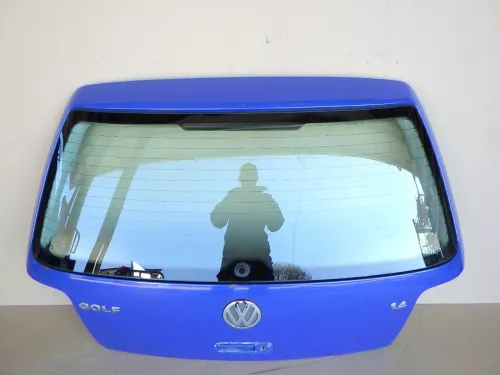 VW Golf 4 Limousine Heckklappe Kofferraumklappe Klappe hinten blau LW5Z jazzblue
