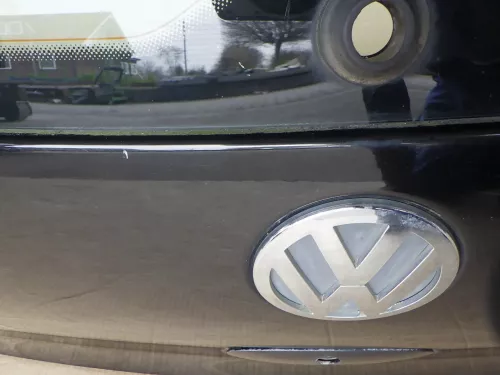VW Polo 9N3 9N Heckklappe Kofferraumklappe Klappe schwarz L041 uni (123193)