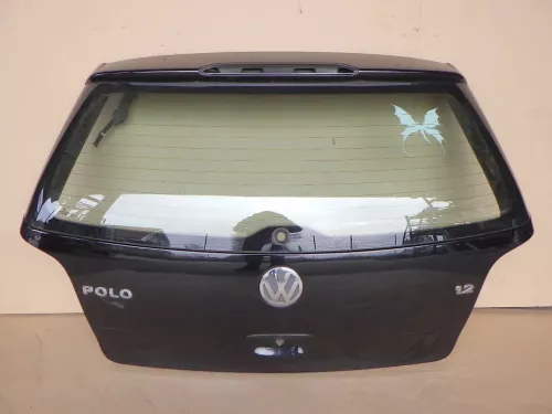 VW Polo 9N3 9N Heckklappe Kofferraumklappe Klappe schwarz L041 uni