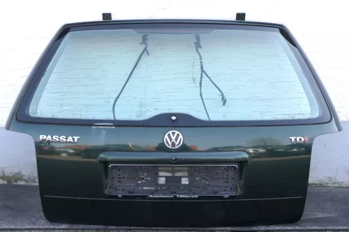 VW Passat 3B Kombi Variant Heckklappe Klappe hinten mit Scheibe grün LC6N
