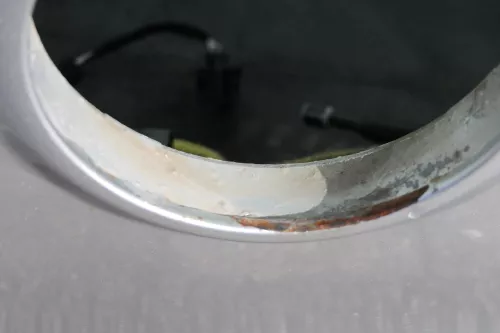VW Golf 5 V Heckklappe hinten Kofferraumklappe mit Scheibe silber LA7W reflexsil (123243)