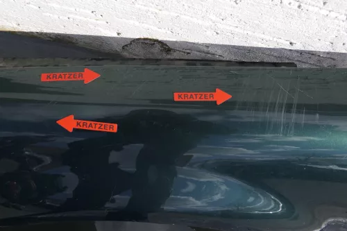 VW Passat 3B Kotflügel vorne links grün LC6N Royalgrün (123278)