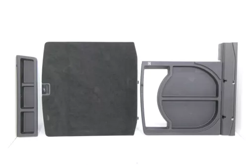 Golf 4 Variant Kombi Staubehälter Ablagefach Ablage Boden Kofferraum schwarz Dec