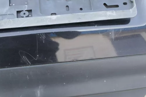 VW Golf 4 Limousine Stoßstange hinten Heckstoßstange Stoßfänger schwarz LC9Z ger (123335)