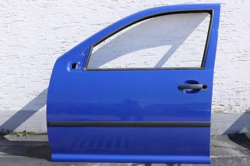 VW Golf 4 Bora Tür vorne links Fahrertür 4/5-Türer + Kombi Variant blau LA5C