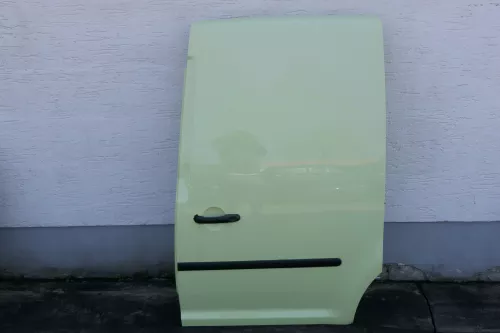 VW Caddy 3 2k Beifahrertür Tür hinten links gelb grün LL6J limette Schiebetür